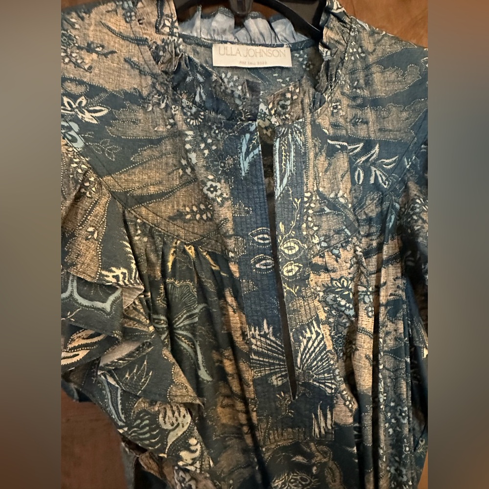 Ulla johnson ruffle mini dress - Picture 2 of 4